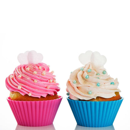 Mrs. Anderson’s Silicone Cupcake Liners – Reusable Nonstick Muffin Cups (Set of 12)