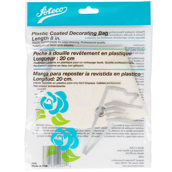 8in Plastic Coated Decorating Bag