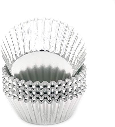 Muffin Liners Silver Foil 28-Count