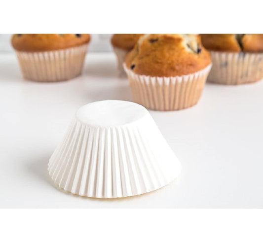 Cupcake Liners Texas Size White 25-Count