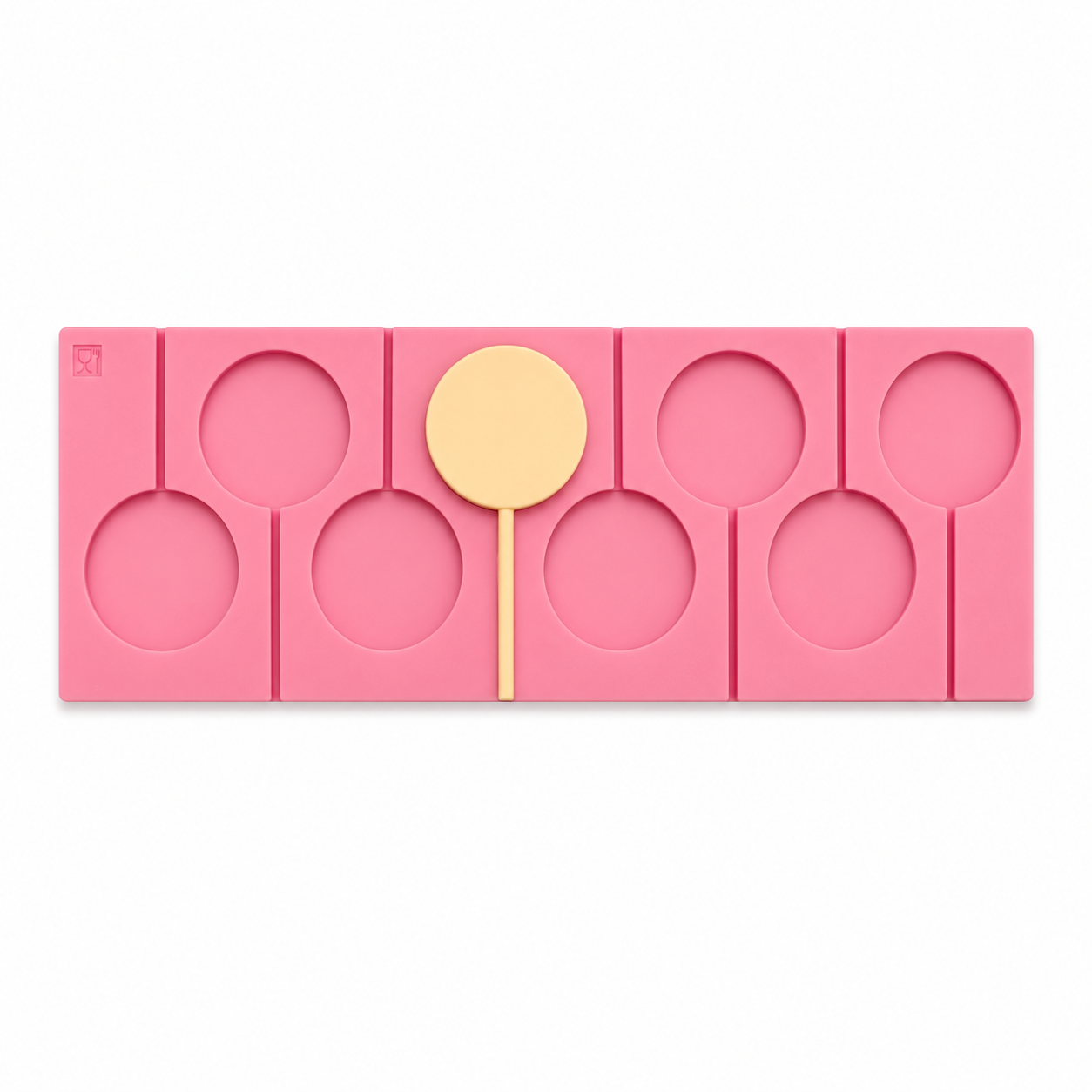Classic Hard Candy Sucker Mold Silicone Lollipop Mold
