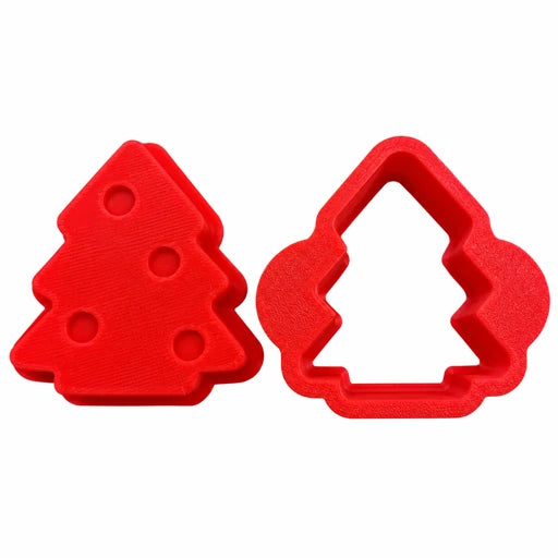 Christmas Tree Cake Pop Cutter and Embosser Set