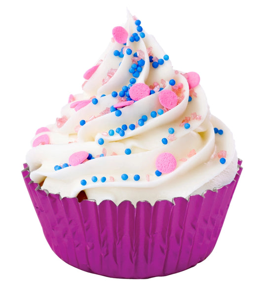 Cupcake Liners Standard Light Pink Foil 32-Count