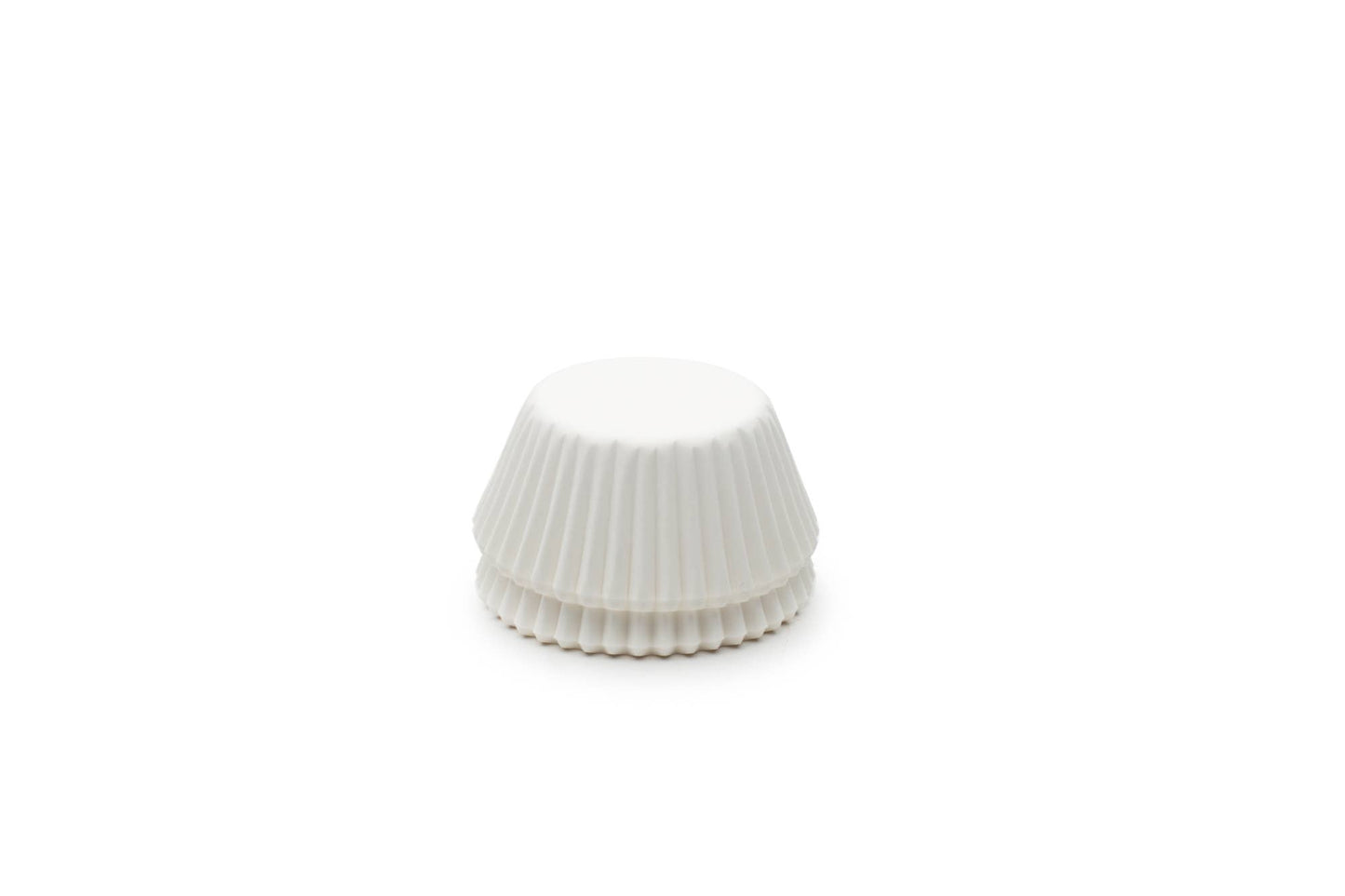 Fox Run Mini White Cupcake Liners, Set of 75, 1.75"