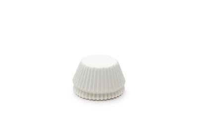 Fox Run Mini White Cupcake Liners, Set of 75, 1.75"