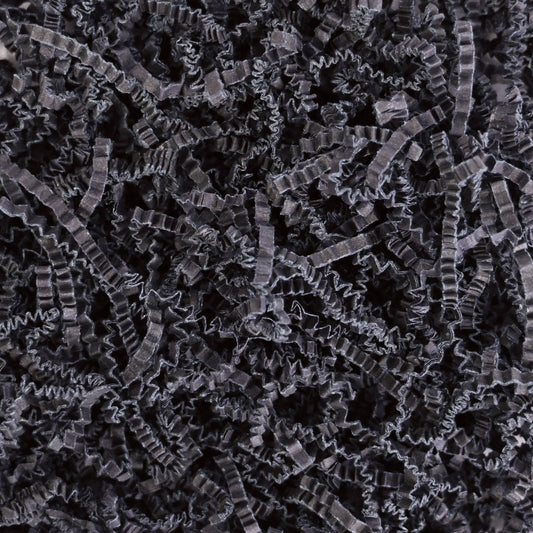 Black Crinkle Paper Shreds 2 oz Bag