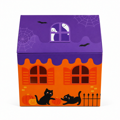 Haunted House Halloween Treat Box 5 count