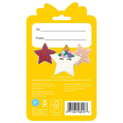 Star Cookie Cutter 3.5 Inch