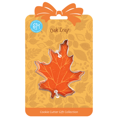 Oak Leaf Cookie Cutter 3.5in Carded