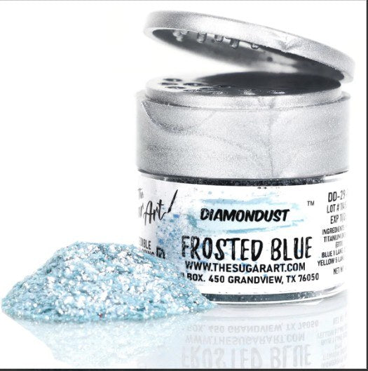Frosted Blue Edible Glitter
