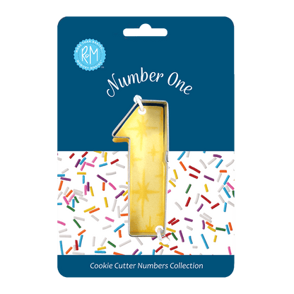Number 1 Cookie Cutter Carded