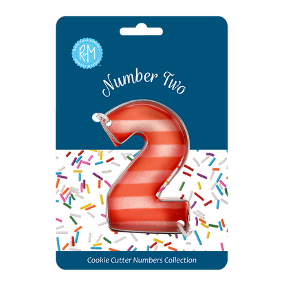 Number 2 Cookie Cutter