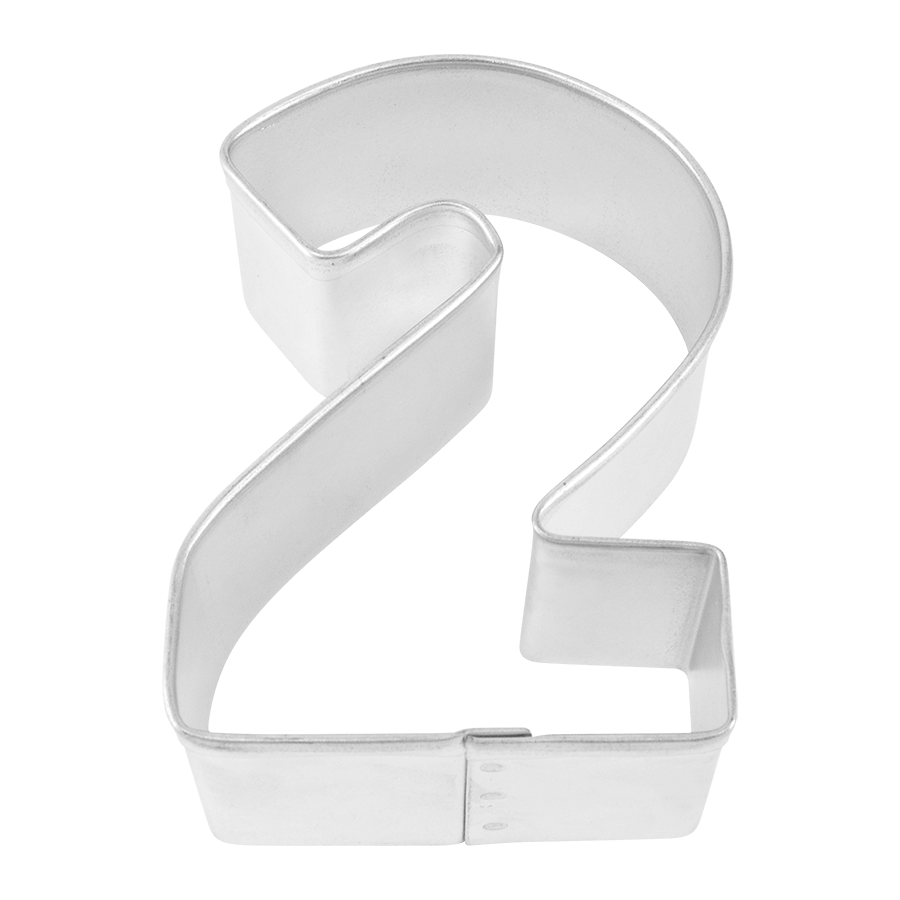 Number 2 Cookie Cutter