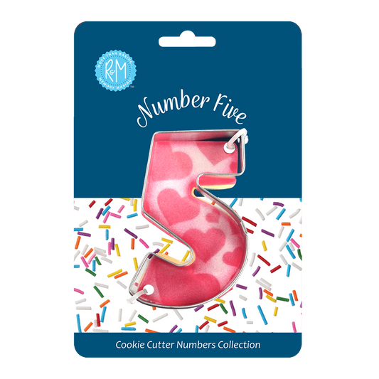 Number 5 Cookie Cutter