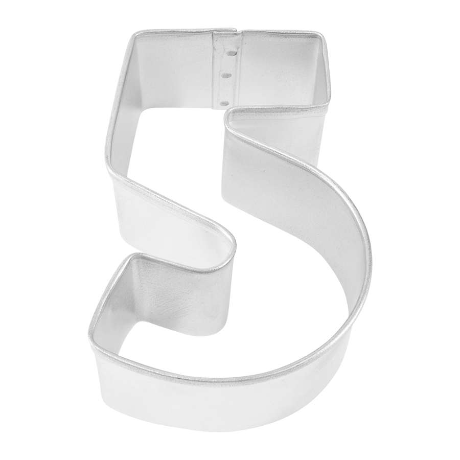 Number 5 Cookie Cutter