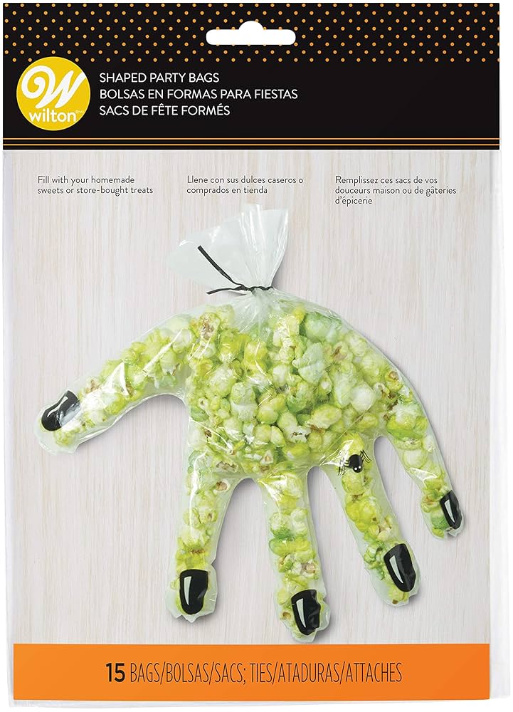 Halloween Hand Shaped Treat Bag