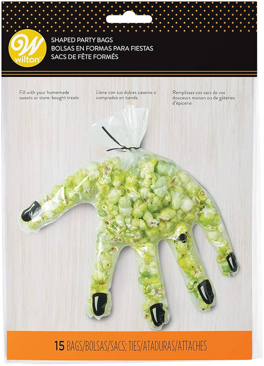 Halloween Hand Shaped Treat Bag