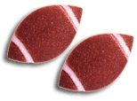 Edible Decorations Footballs 12 Count