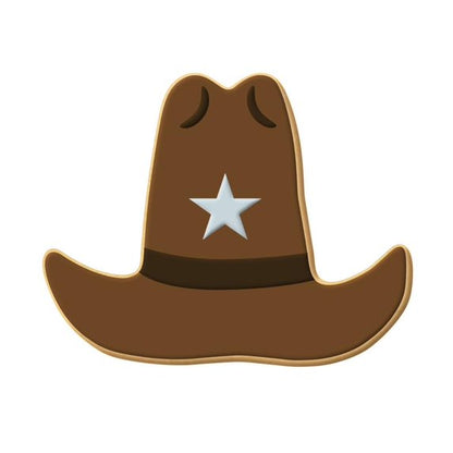 Cowboy Hat Cookie Cutter 2.75in