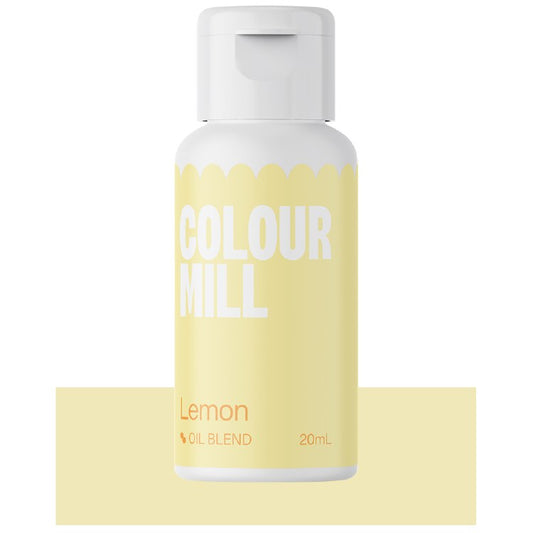 Colour Mill Oil Based Food Coloring 20ml Lemon