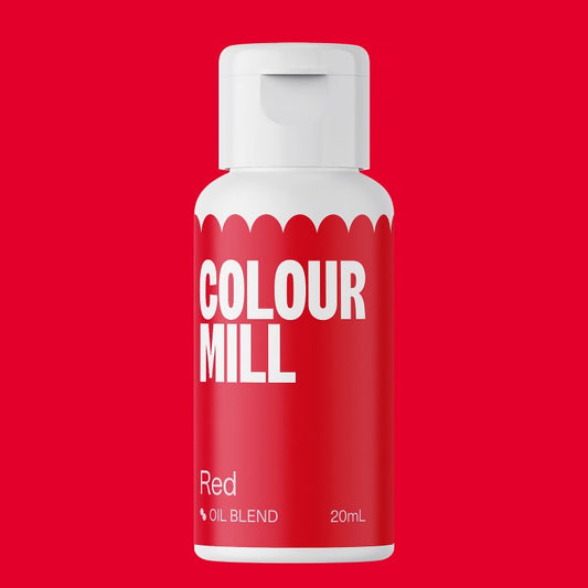 Colour Mill Oil Based Food Coloring 20ml Red