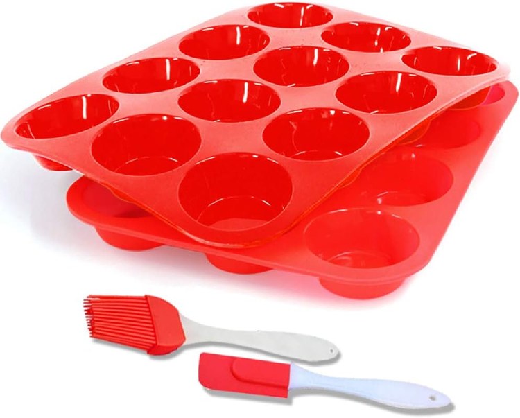 Silicone Cupcake Tray