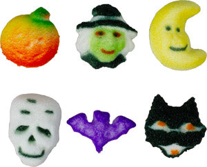 Edible Decorations Mini Halloween Assortment 12 Count