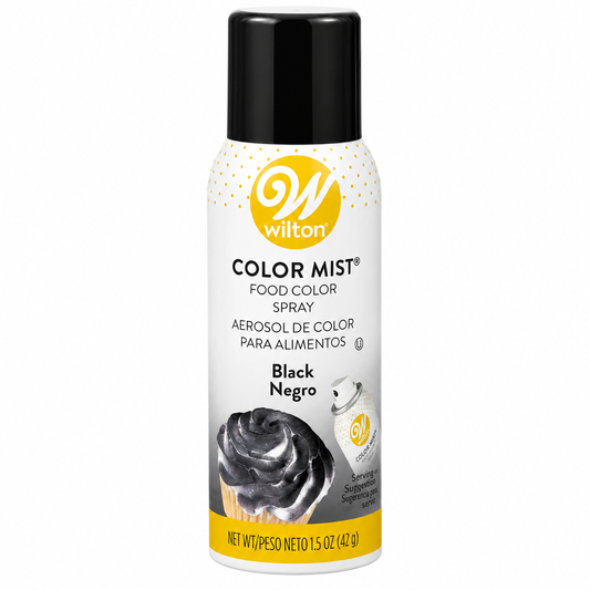 Black Color Mist Food Color Spray