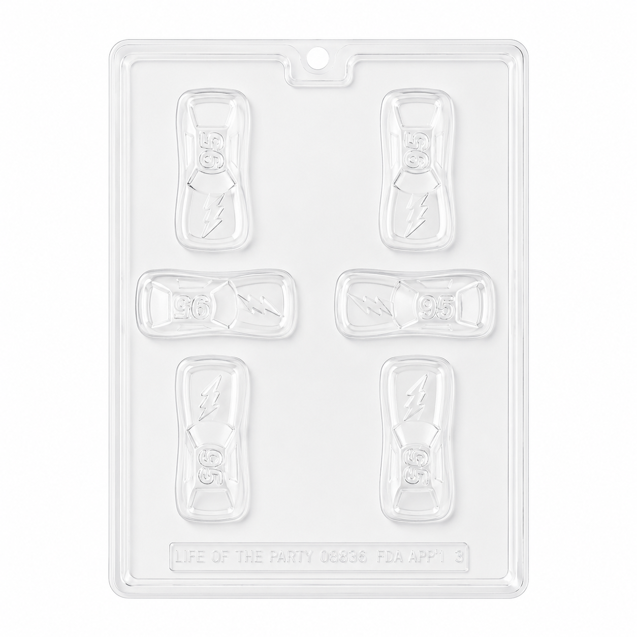 Racecar Chocolate Candy Mold No. 95