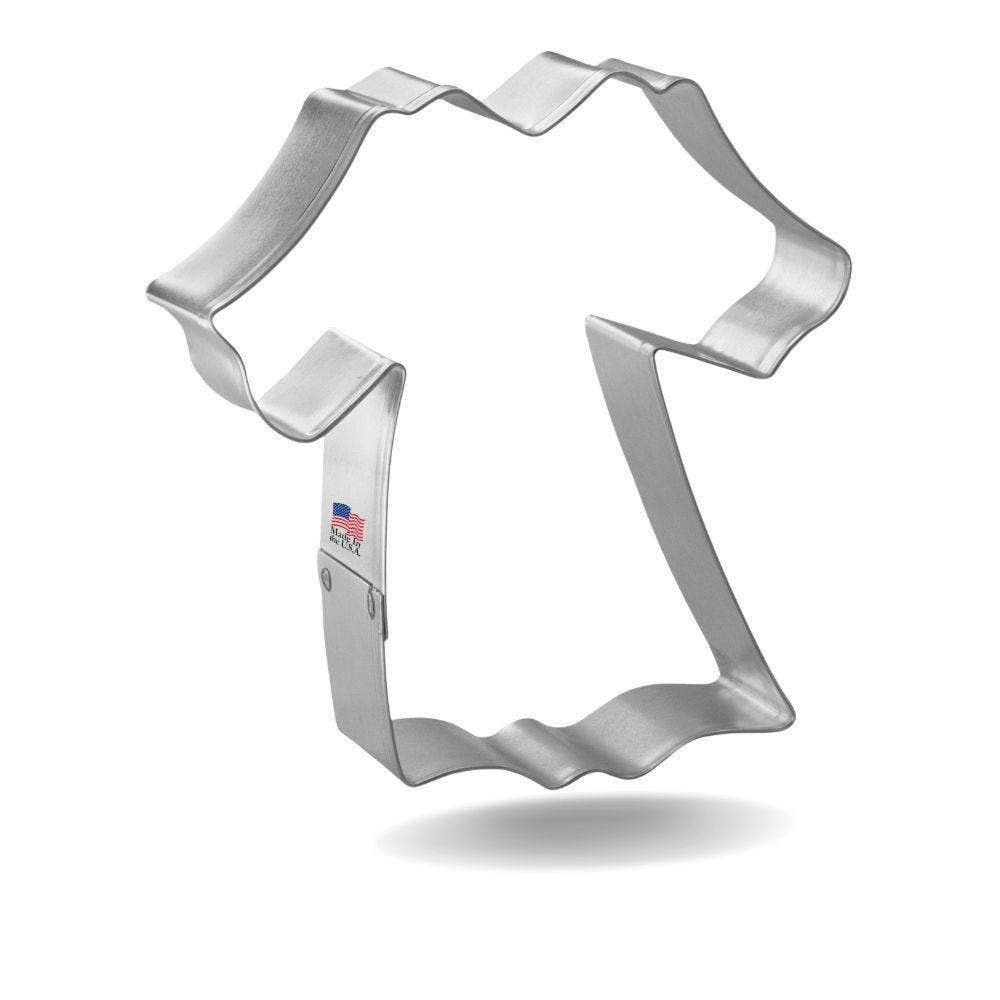 Graduation Gown Cookie Cutter 4 in