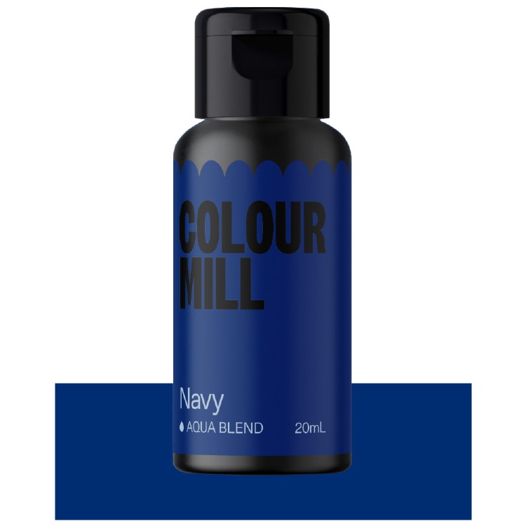 Colour Mill  Aqua Blend Navy 20ml
