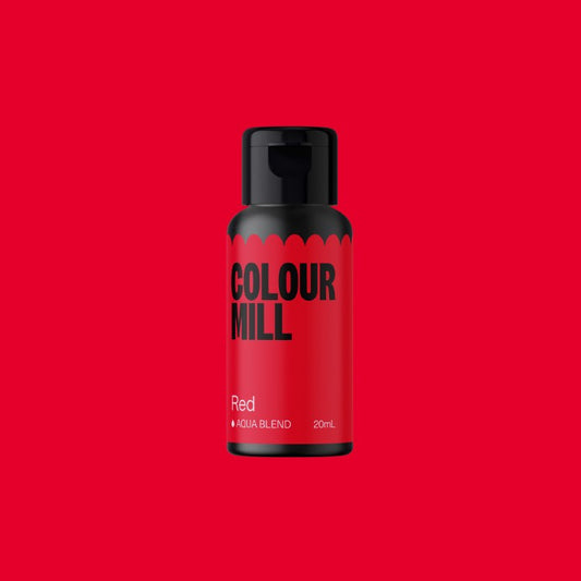 Colour Mill  Aqua Blend Red 20ml