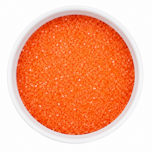 Orange Coarse Sugar Crystals