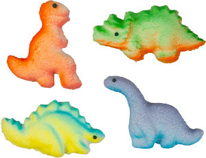 Dinosaur Assorted Edible Decorations 8 Count