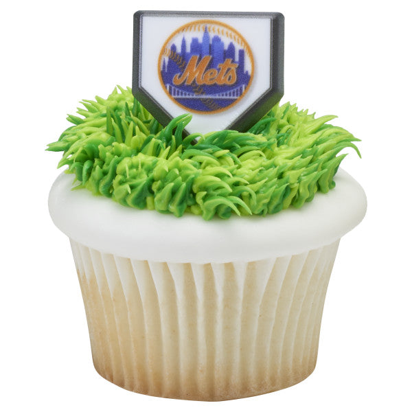 New York Mets Cupcake Toppers 12 Count