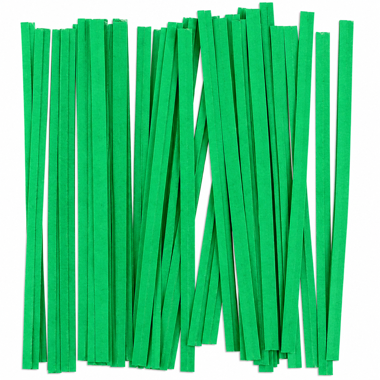 Green Twist Ties 100 count