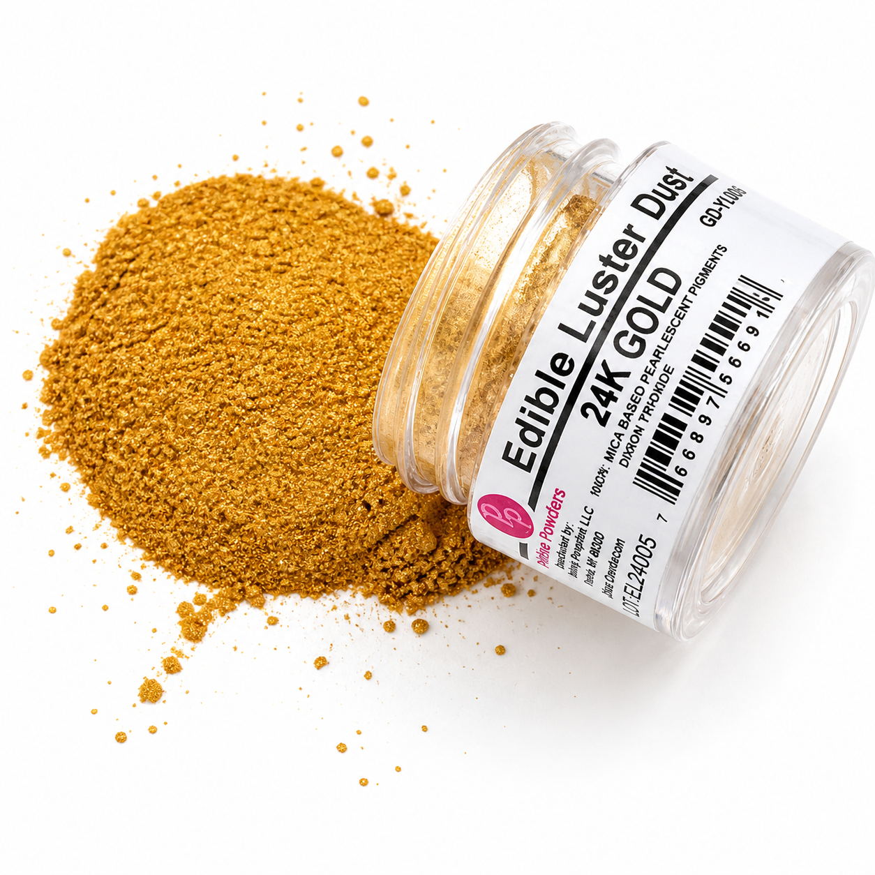 Edible Luster Dust 24K Gold .25 Oz