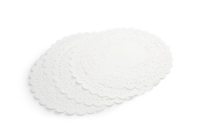 Fox Run 12" Paper Lace Doilies – Pack of 12