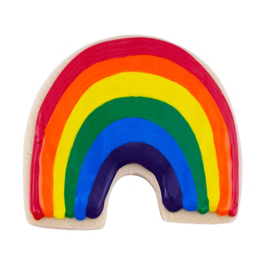 Modern Rainbow Cookie Cutter. (Bag of 1 Dozen)