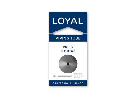 LOYAL Piping Tip No. 3 Round