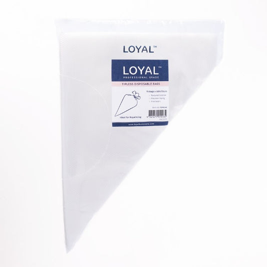Loyal Tipless Piping Bags 10in 75ct