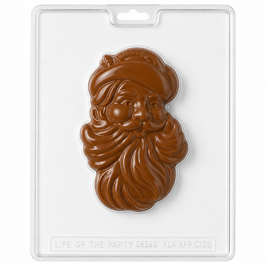 Santa Head Chocolate Mold