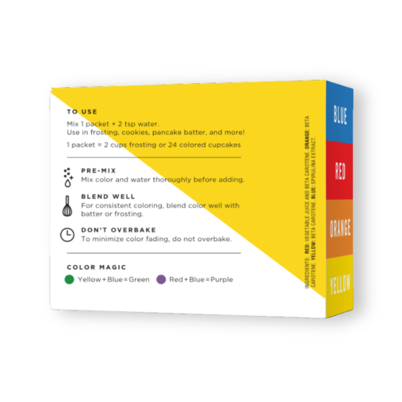 Supernatural Plant-Based Food Colors