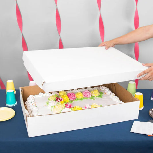 Cake Box 18x28 Corrugated