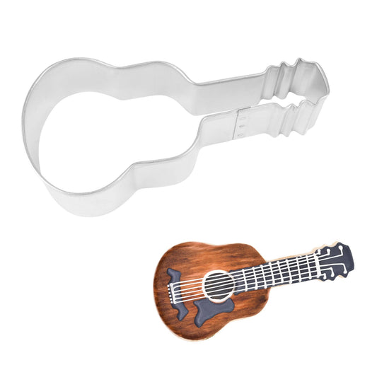 Acoustic Guitar Cookie Cutter 4.5in