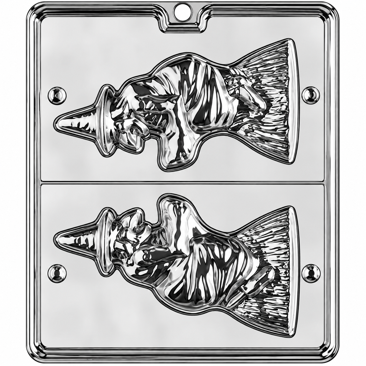 3D Witch Chocolate Mold – Halloween Candy Mold