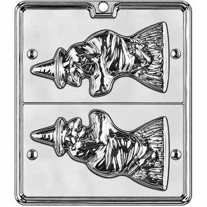 3D Witch Chocolate Mold – Halloween Candy Mold