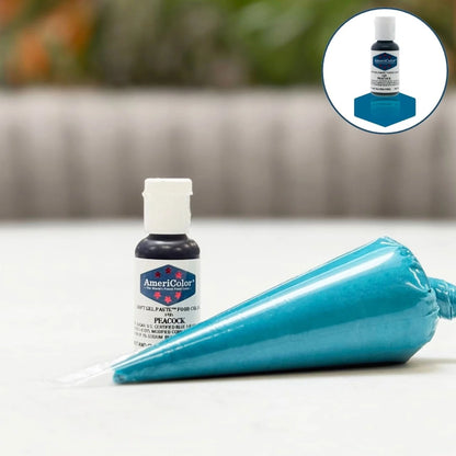 Americolor Soft Gel Paste Food Coloring .75 Peacock
