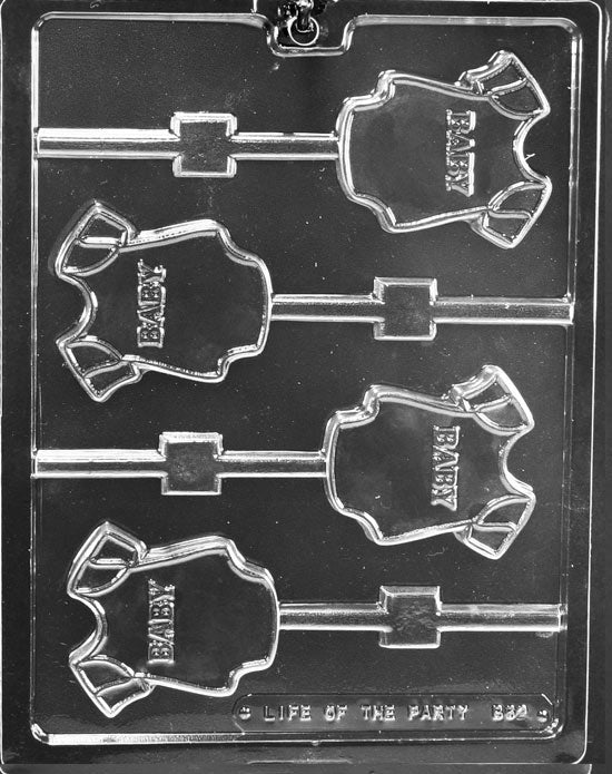 Life Of The Party Baby Onsie Lollipop 4 Cavity