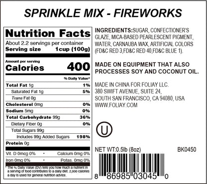 Fireworks Sanding Sugar